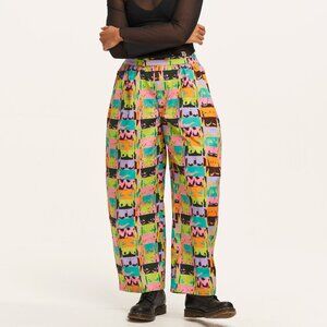 Lucy & Yak L.E. Beau Trousers: COTTON - Baring All / UK 16